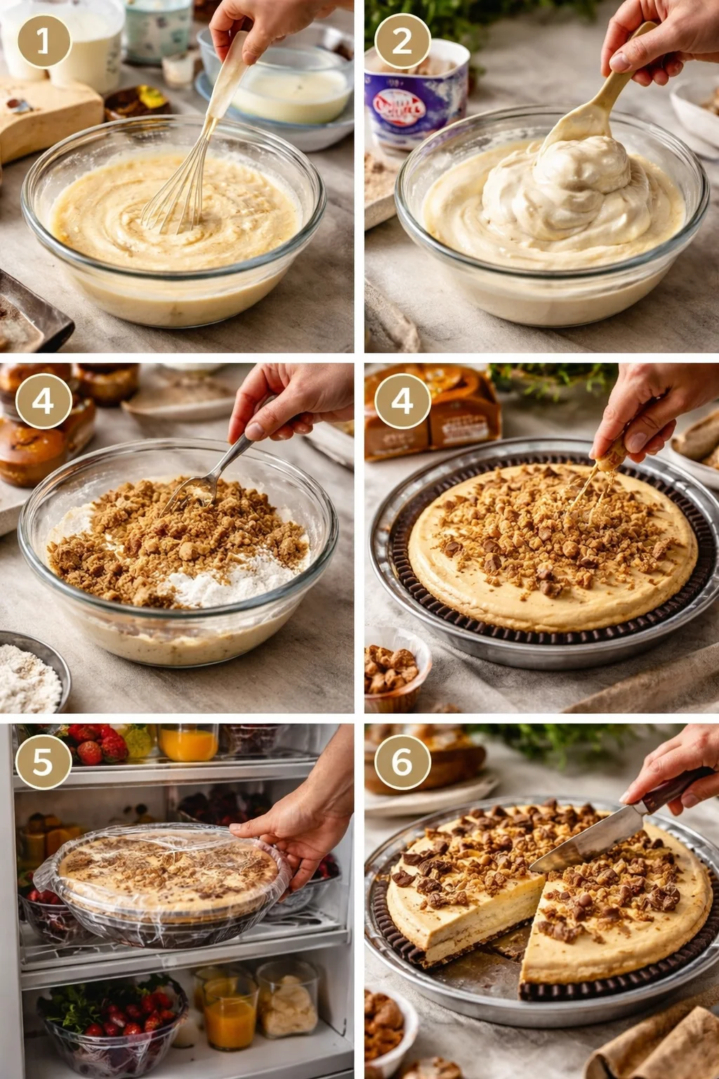 Amish Peanut Butter Pie