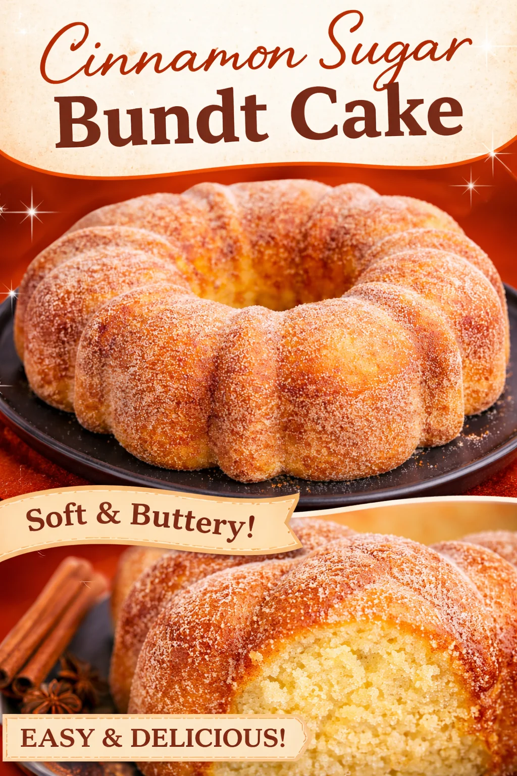 Apple Cider Doughnut Cake