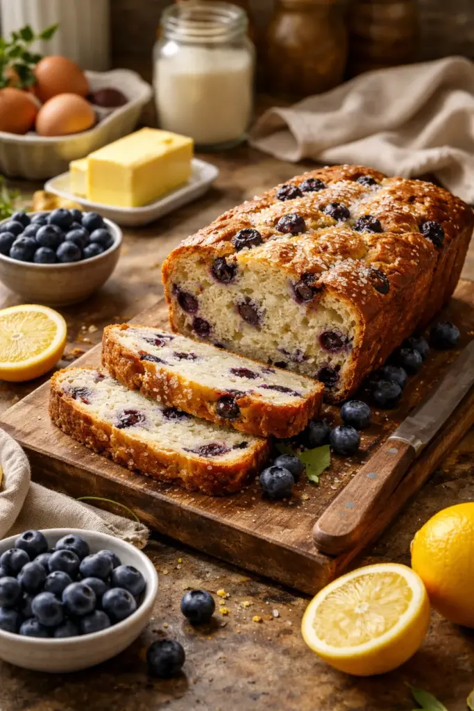 BLUEBERRY MUFFIN BREAD