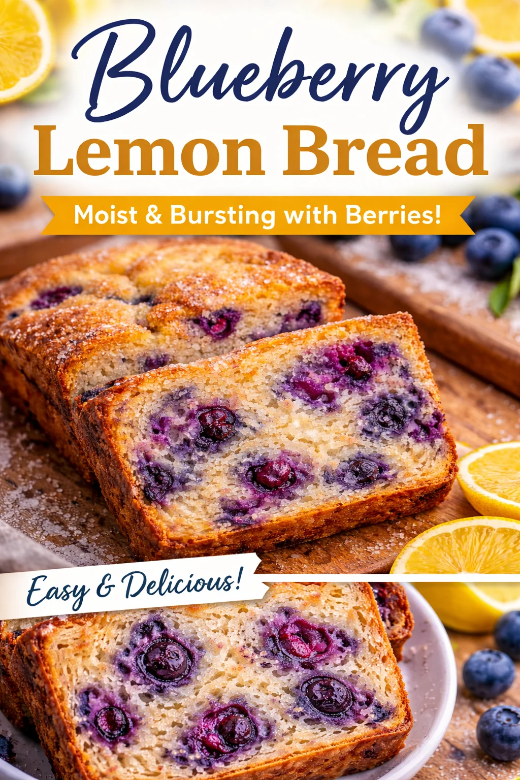 BLUEBERRY MUFFIN BREAD