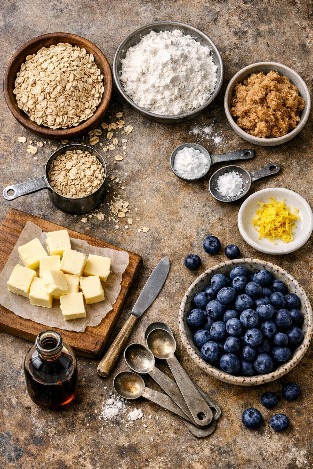 BLUEBERRY OATMEAL BARS