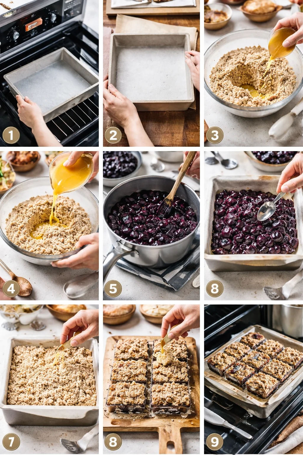 BLUEBERRY OATMEAL BARS