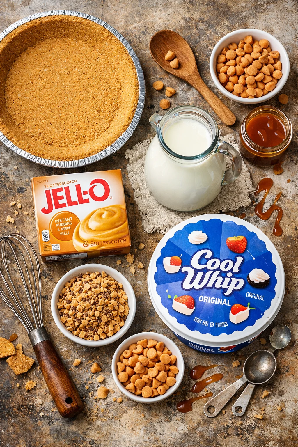 Butterscotch Cool Whip Pie