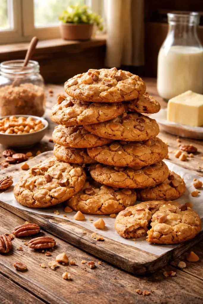 Butterscotch Pecan Cookies