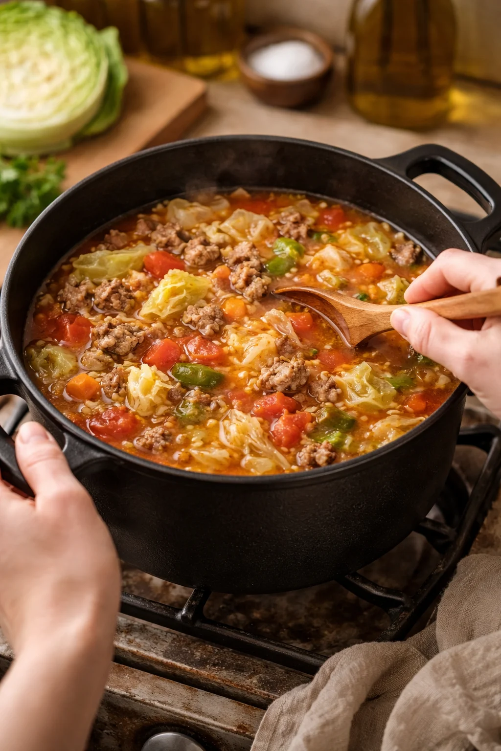 Cabbage Roll Soup