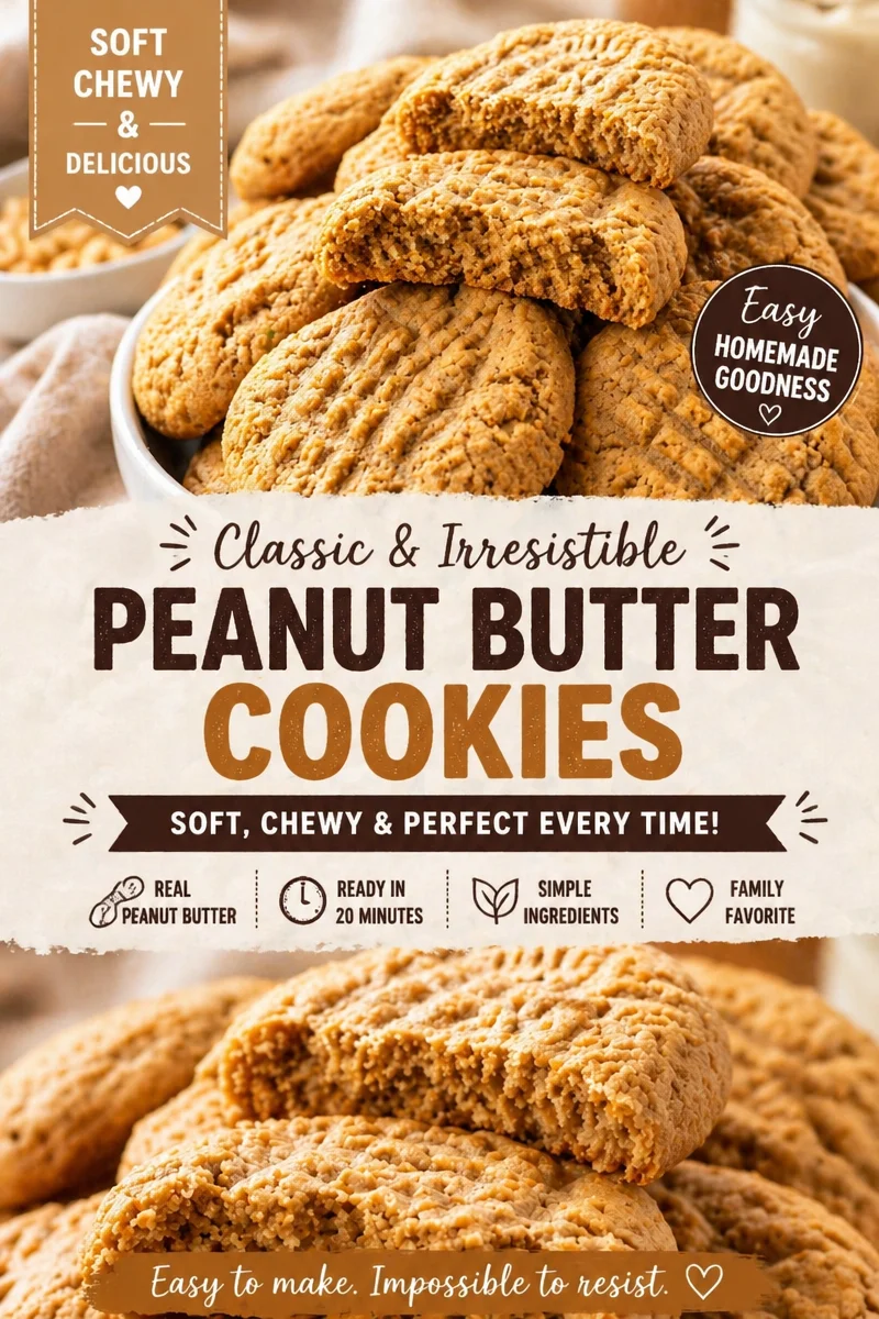 CAKE MIX PEANUT BUTTER COOKIES