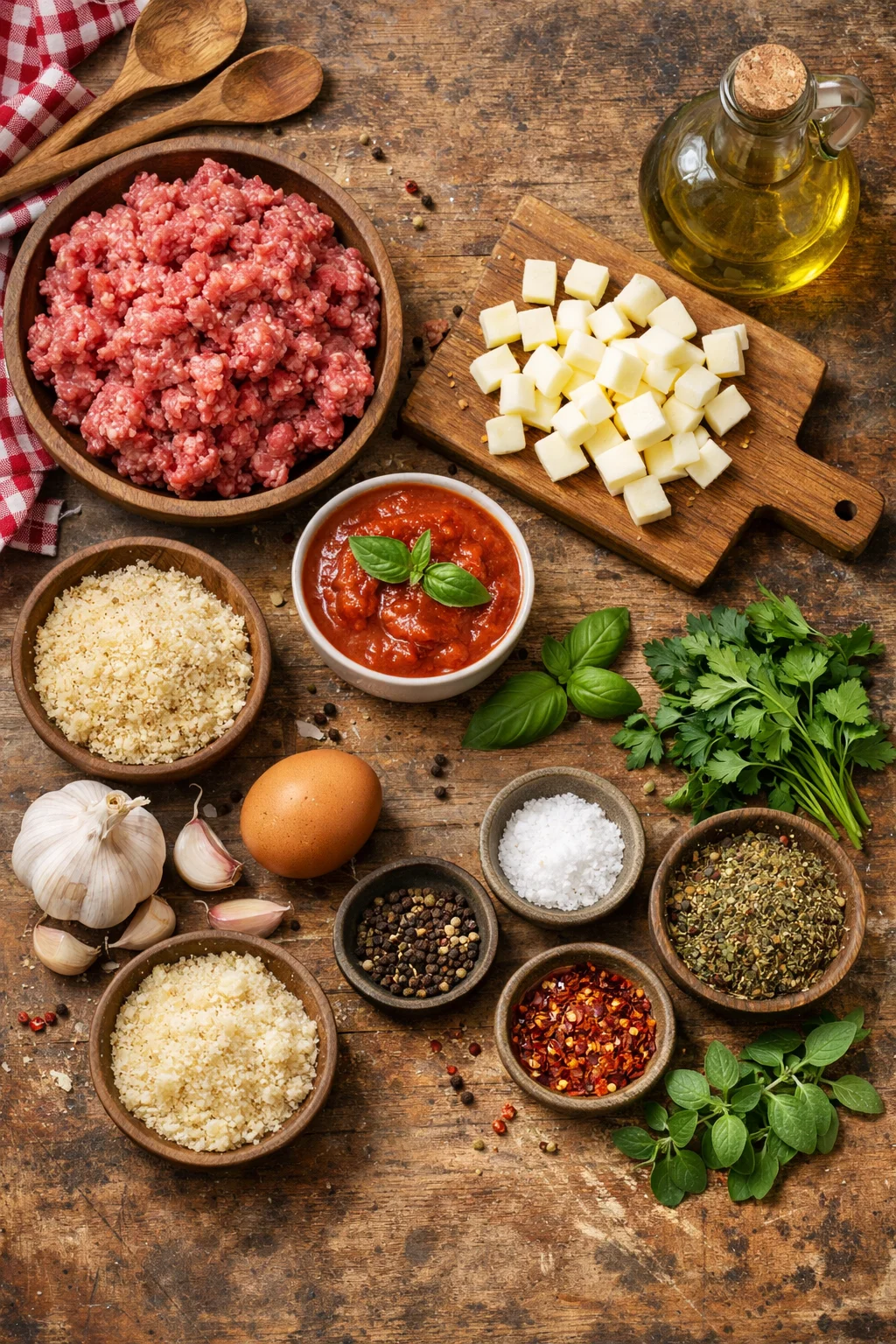 Cheese Stuffed Meatballs