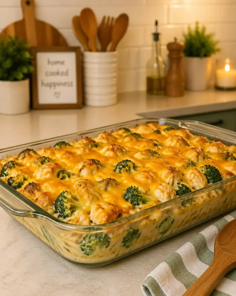 Chicken and broccoli casserole