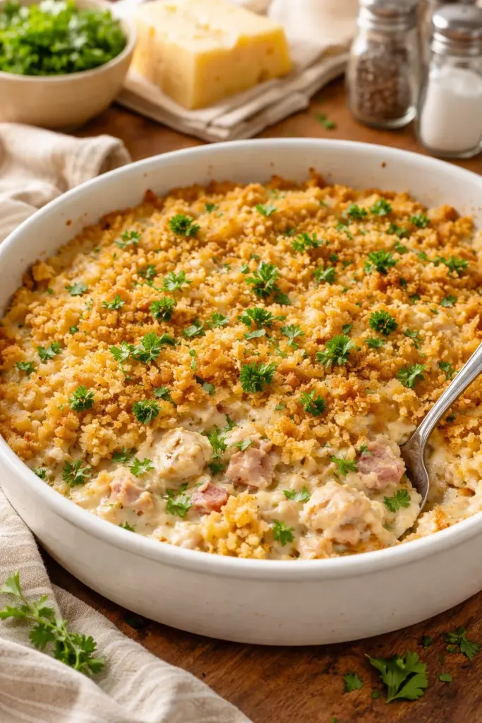 Chicken Cordon Bleu Casserole