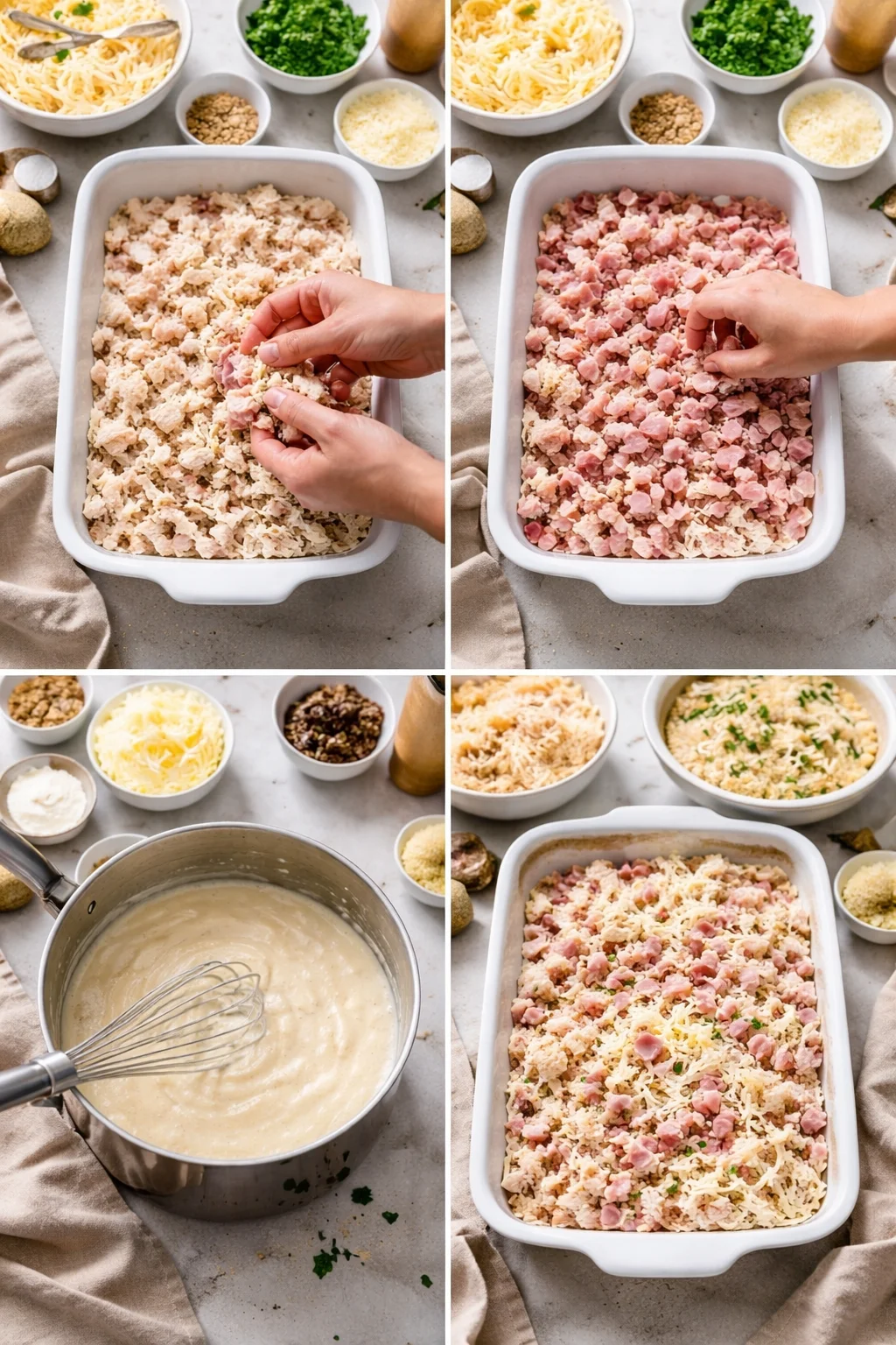 Chicken Cordon Bleu Casserole