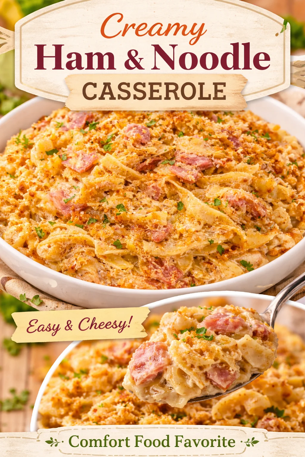 Chicken Cordon Bleu Casserole