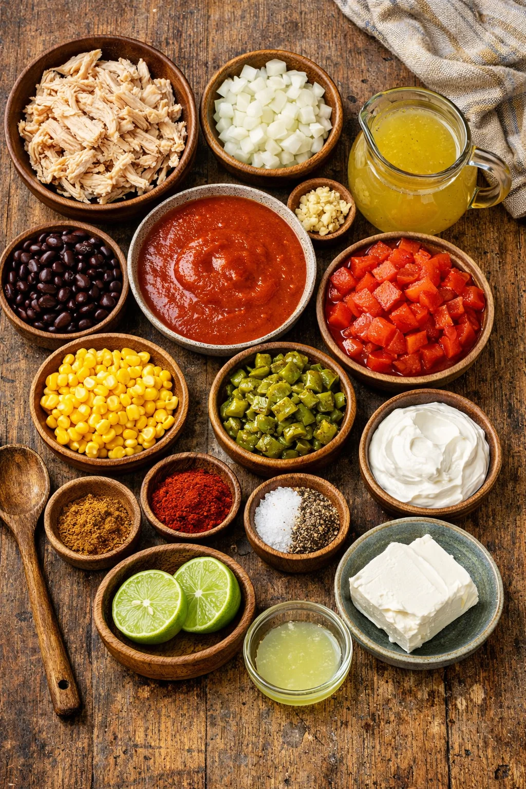 CHICKEN ENCHILADA SOUP