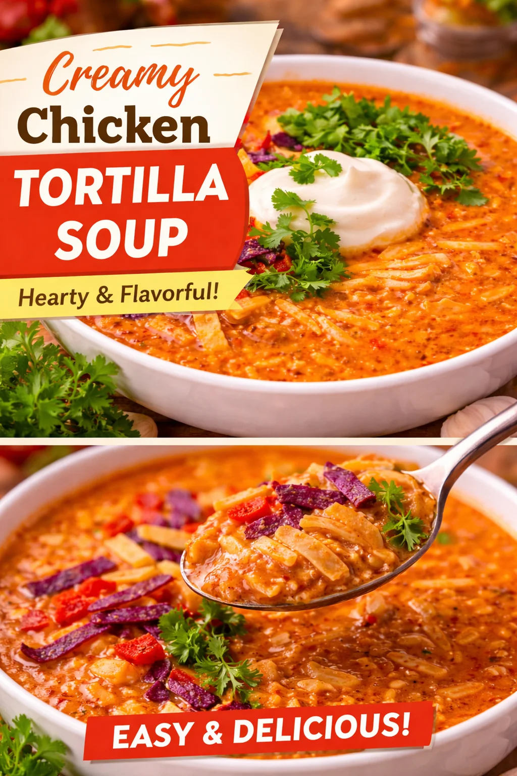 CHICKEN ENCHILADA SOUP