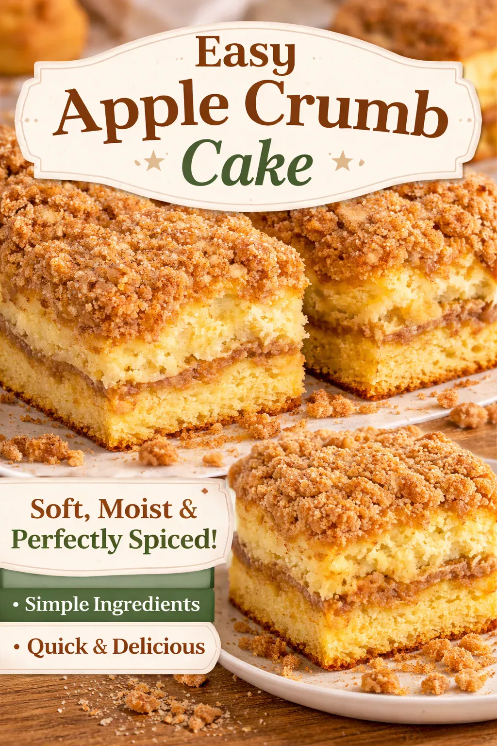 Cinnamon Cream Cheese Coffee Cake