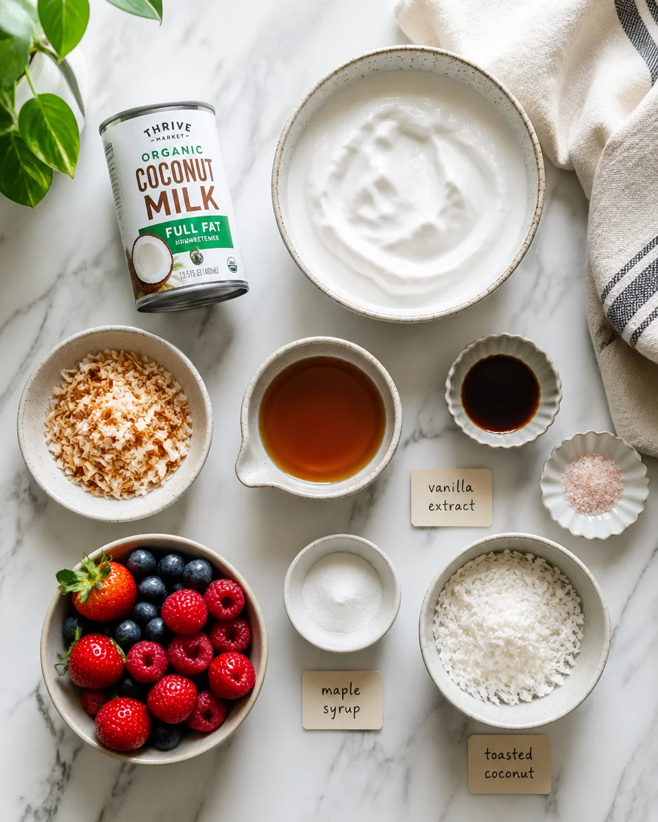 Coconut Cream Desser