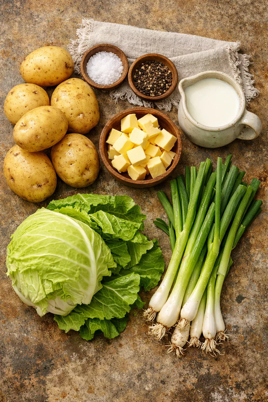 COLCANNON - Irish Mashed Potatoes