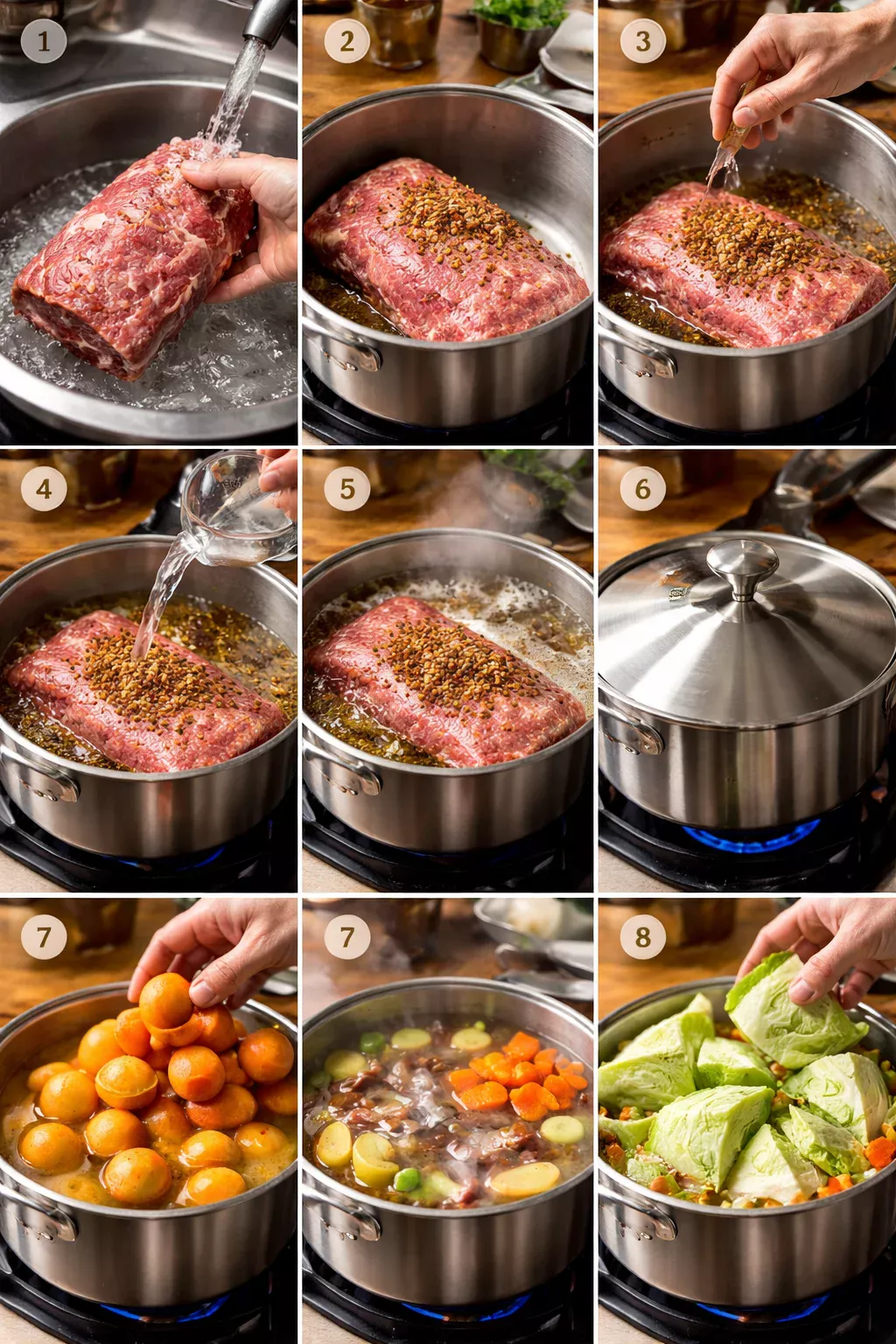 Corned Beef & Cabbage