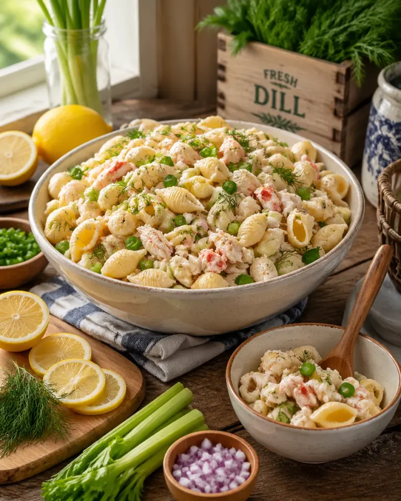 CRAB PASTA SALAD