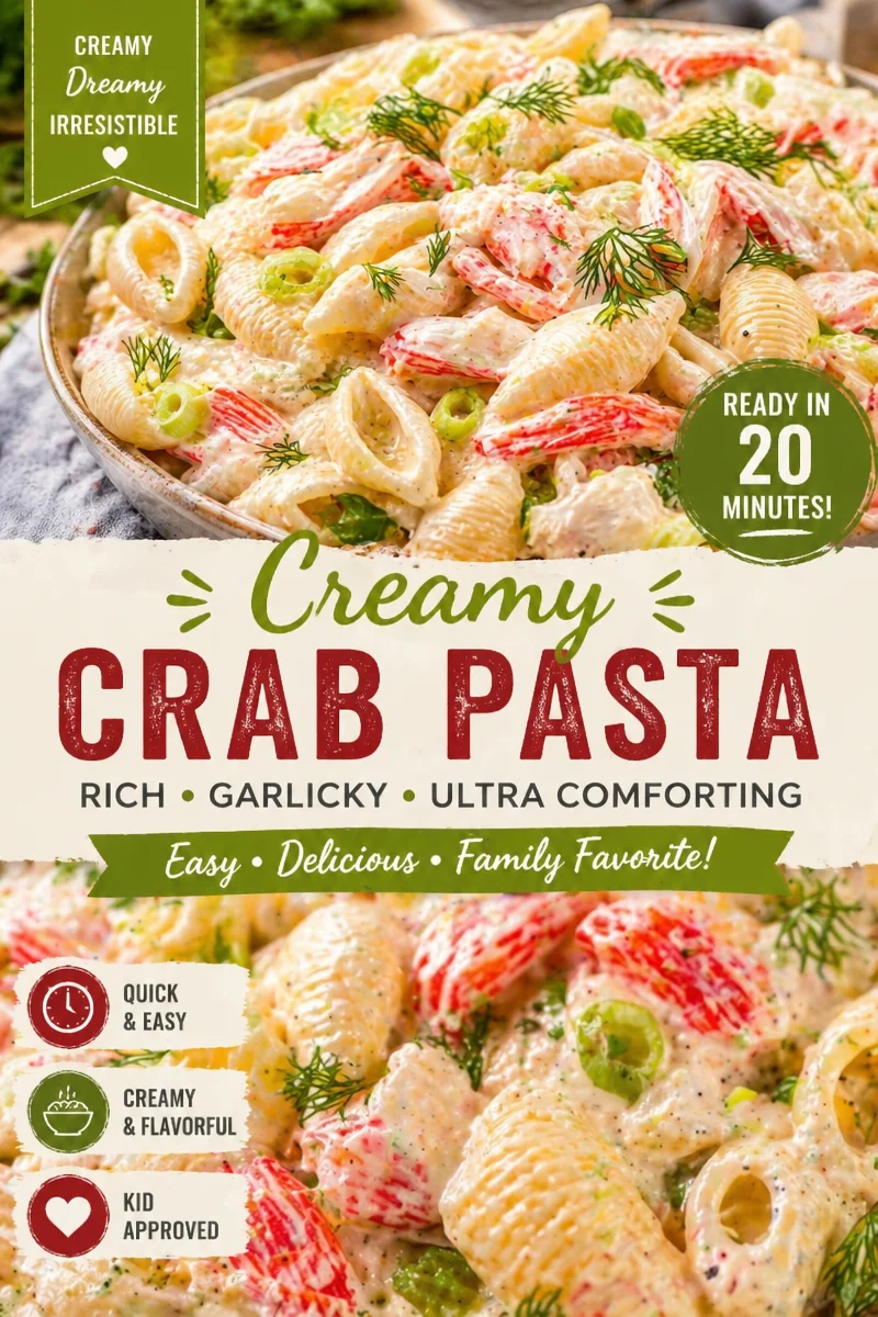 CRAB PASTA SALAD