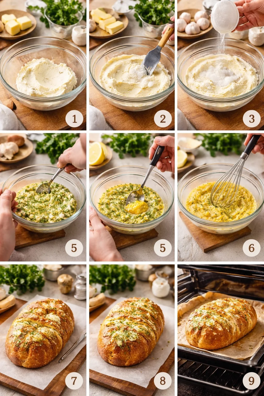 Cream Cheese Garlic Bread