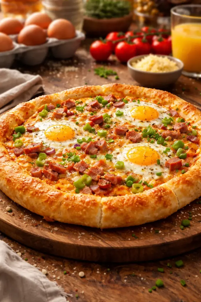 Crescent Roll Breakfast Pizza