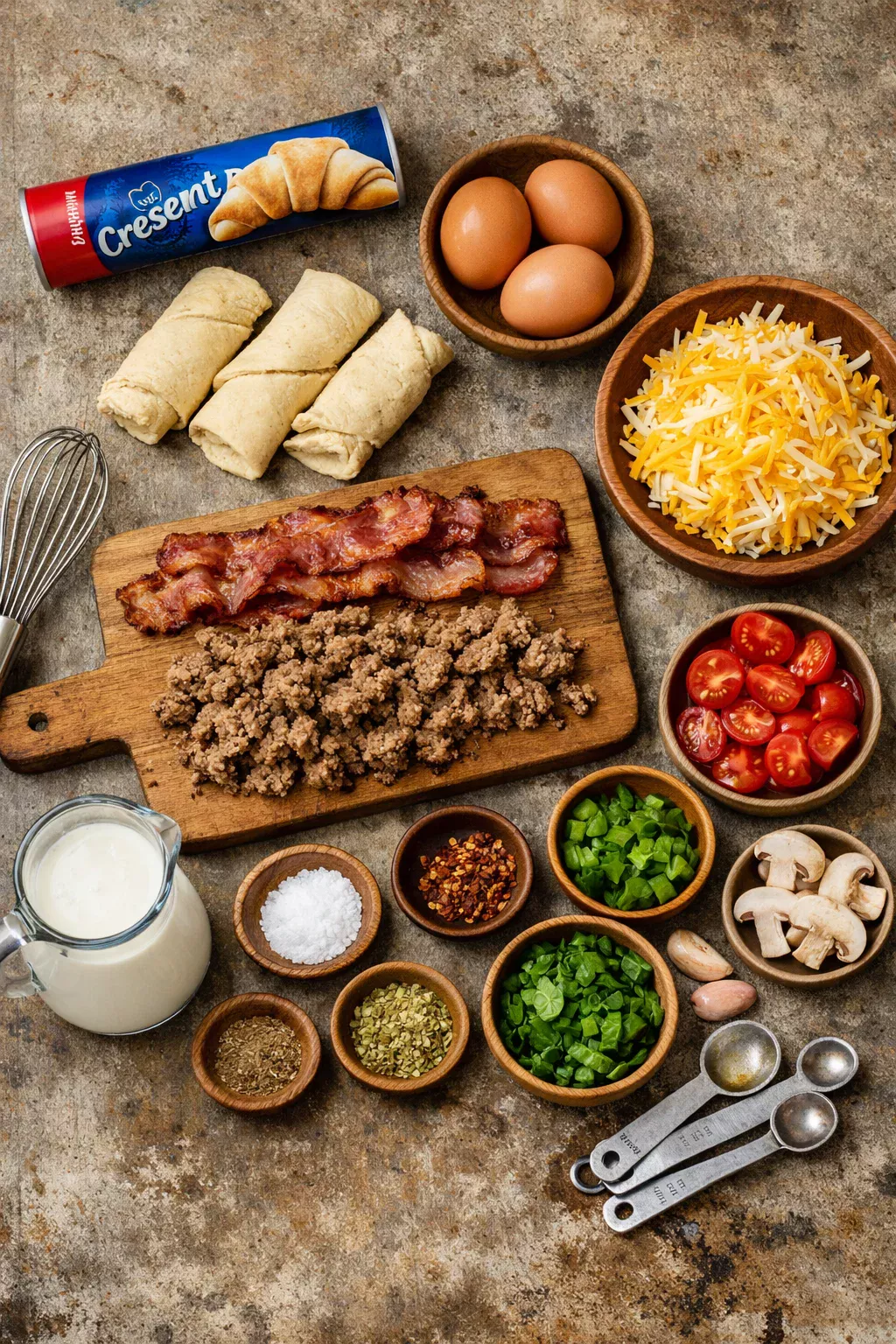 Crescent Roll Breakfast Pizza