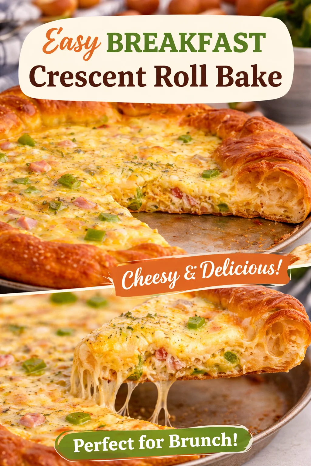 Crescent Roll Breakfast Pizza
