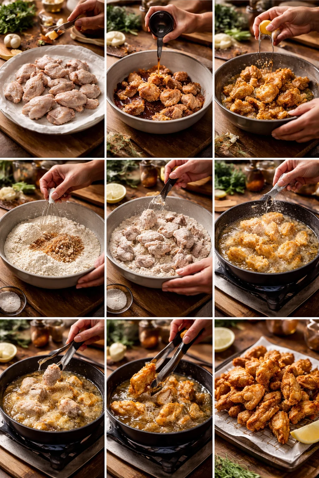 Crispy Fried Chicken (Restaurant Style)