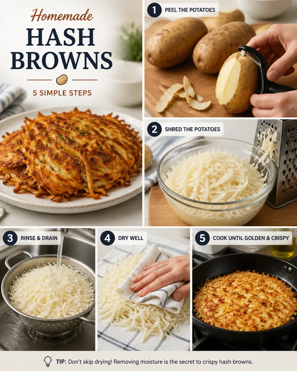 Crispy Hash Browns Recipe