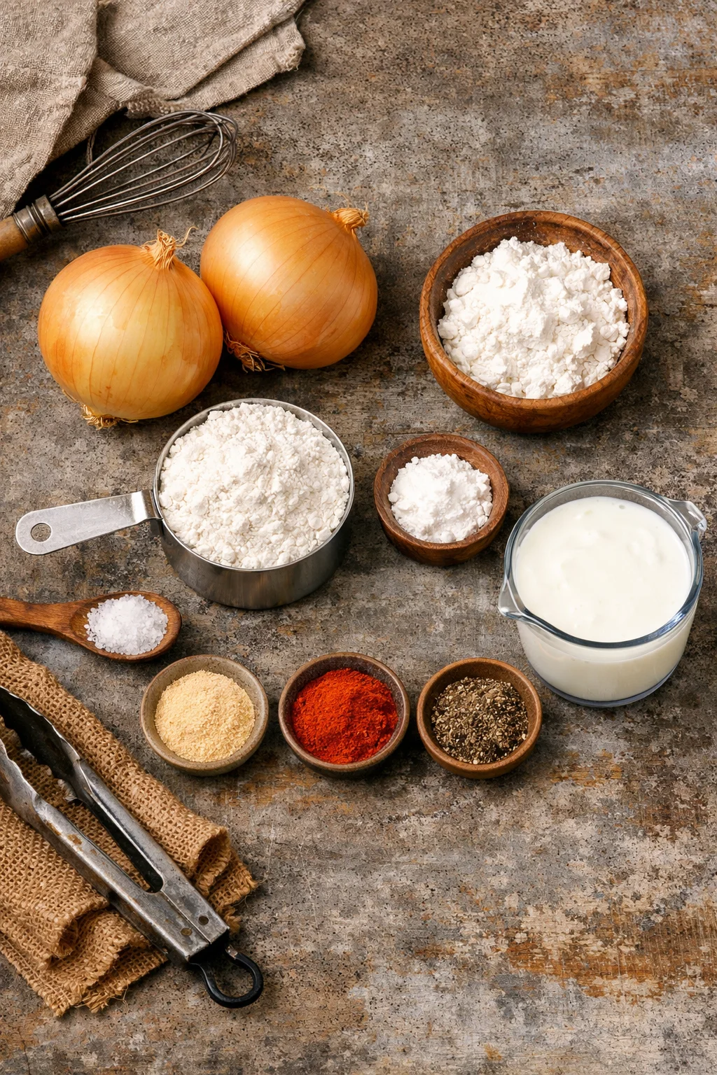 Crispy Onion Strings