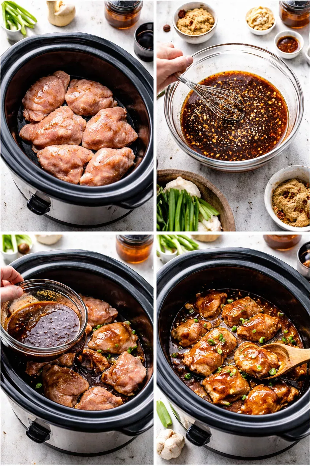 Crock Pot Bourbon Chicken