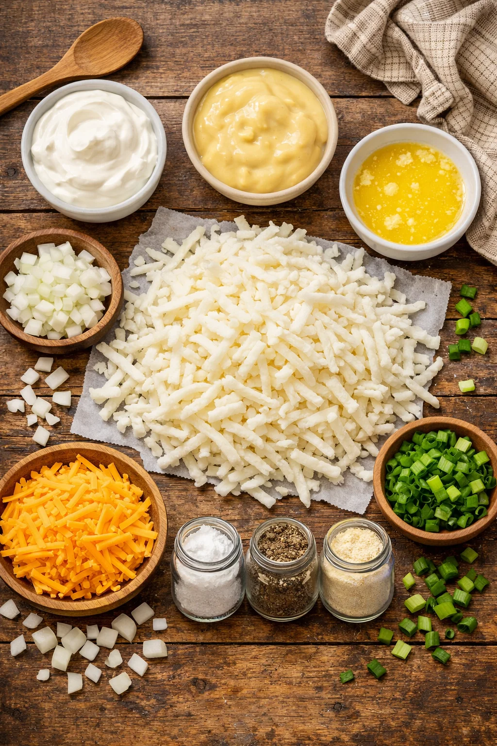 Crockpot Cracker Barrel Cheesy Hash Brown Casserole