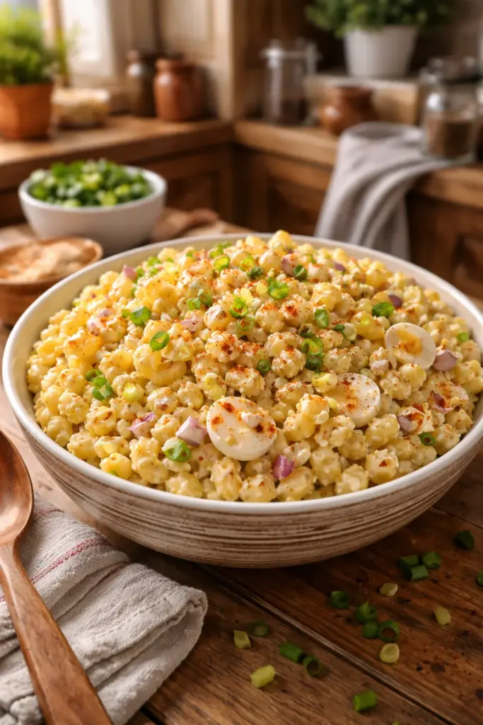 Deviled Egg Pasta Salad