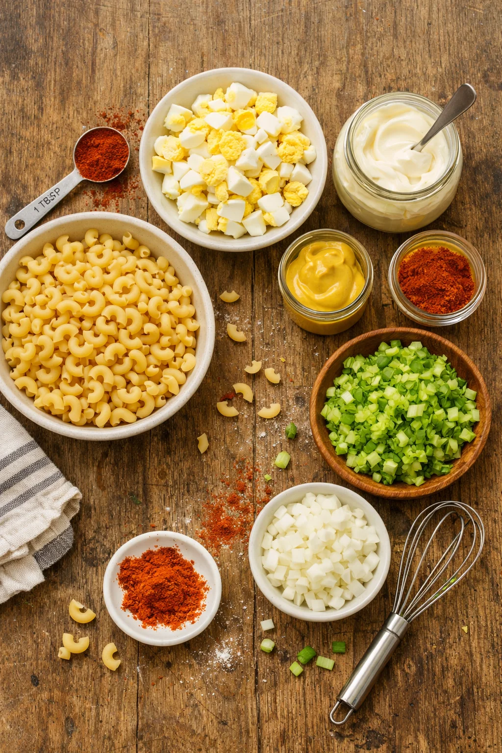 Deviled Egg Pasta Salad