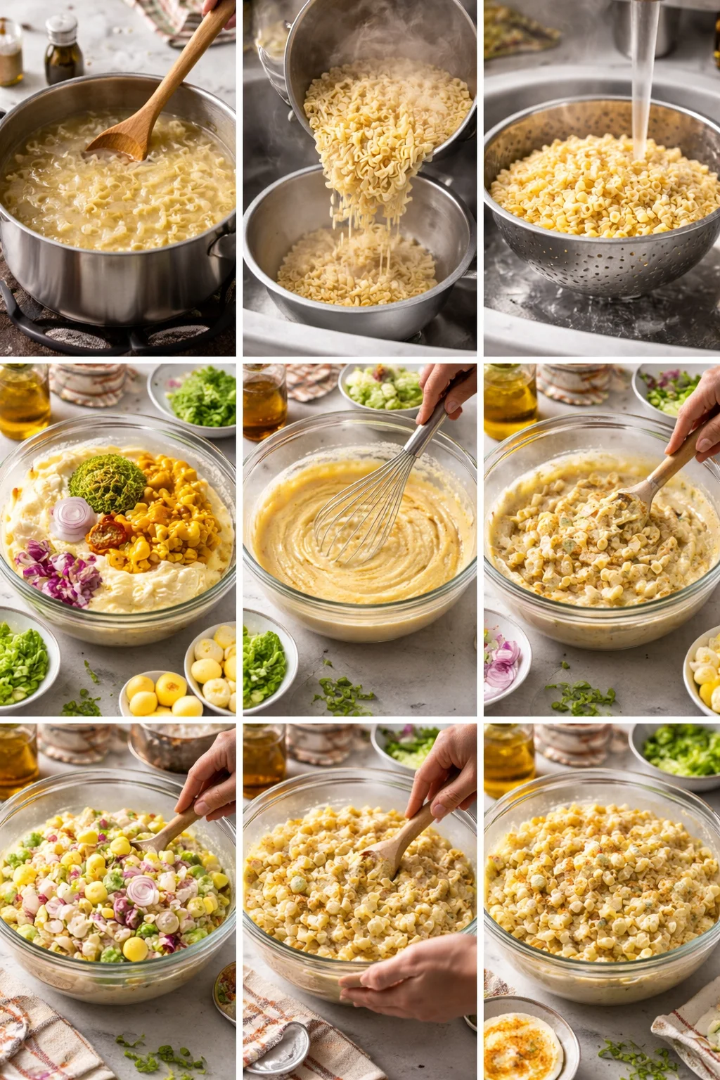 Deviled Egg Pasta Salad