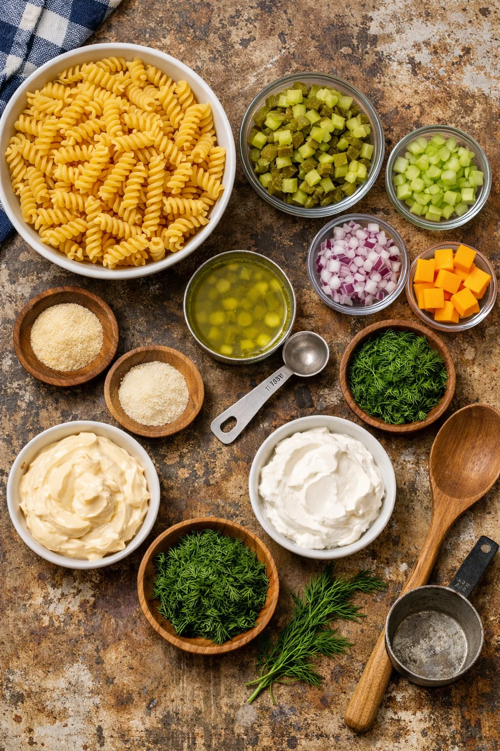 DILL PICKLE PASTA SALAD