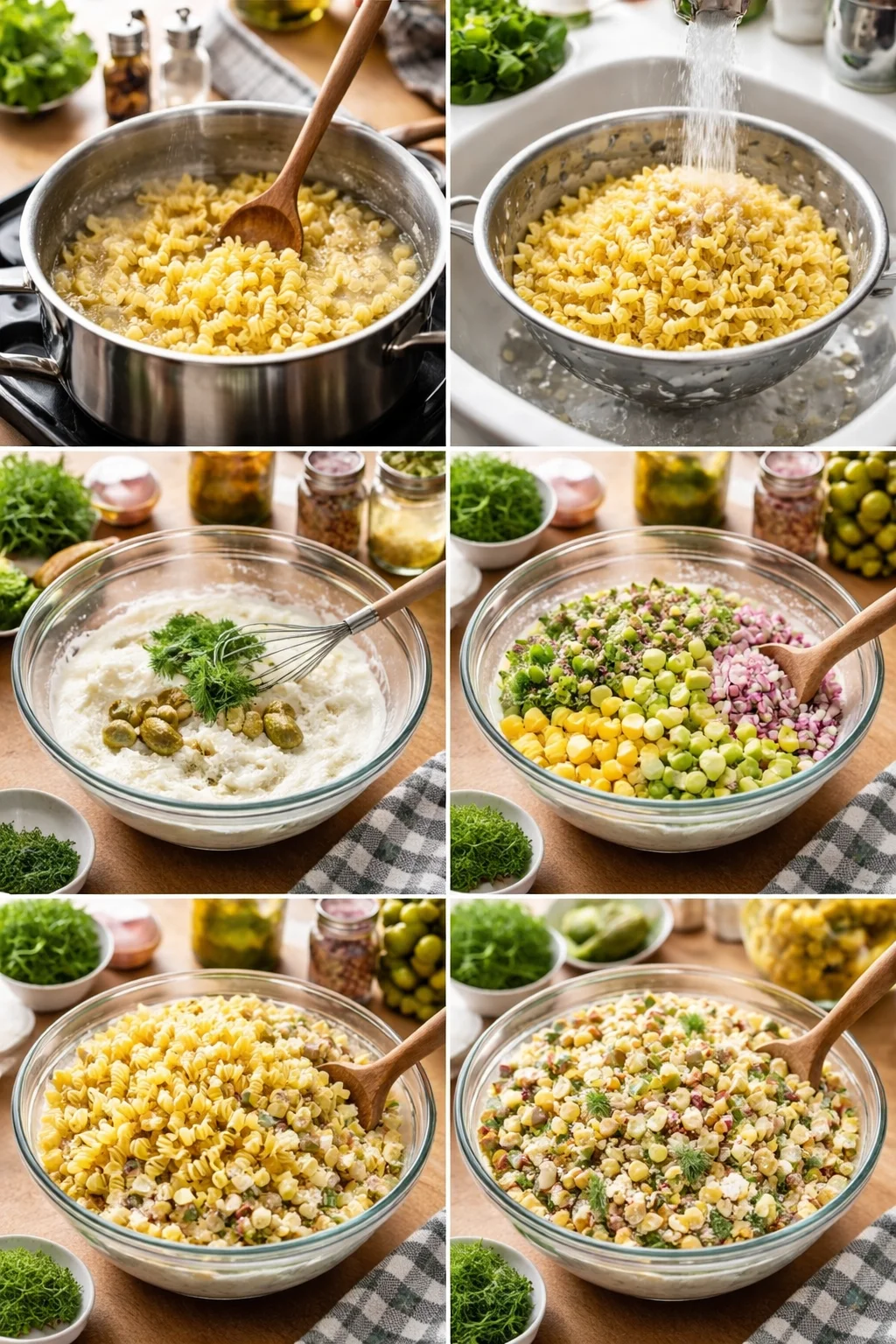 DILL PICKLE PASTA SALAD