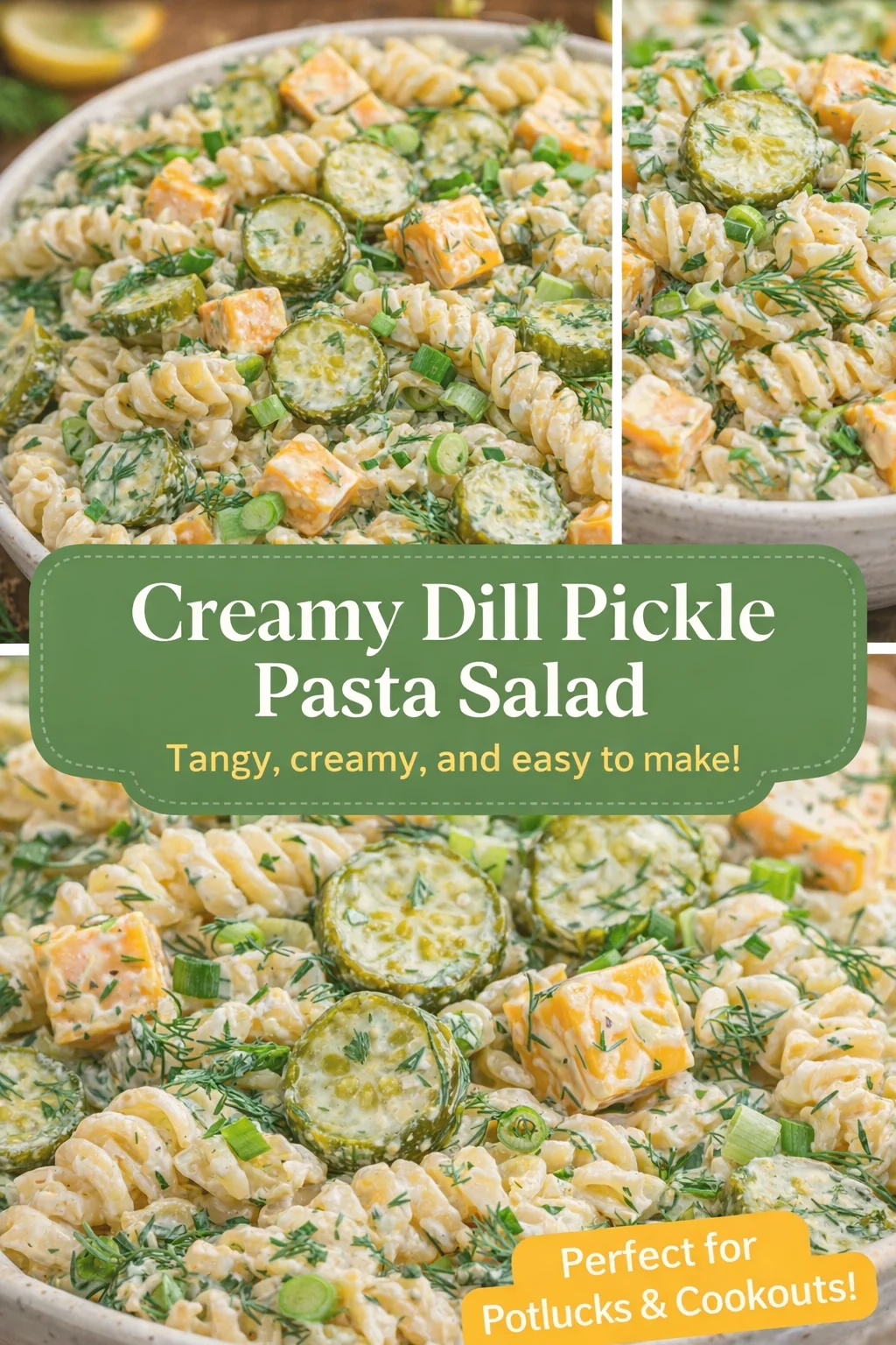 DILL PICKLE PASTA SALAD