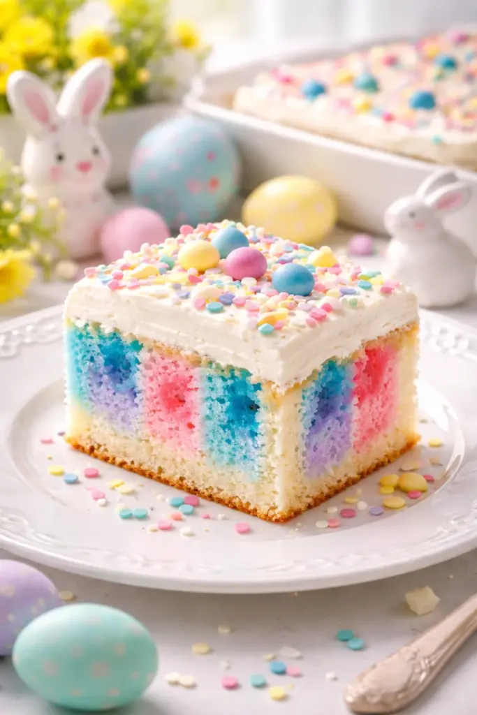Easter Poke Cake