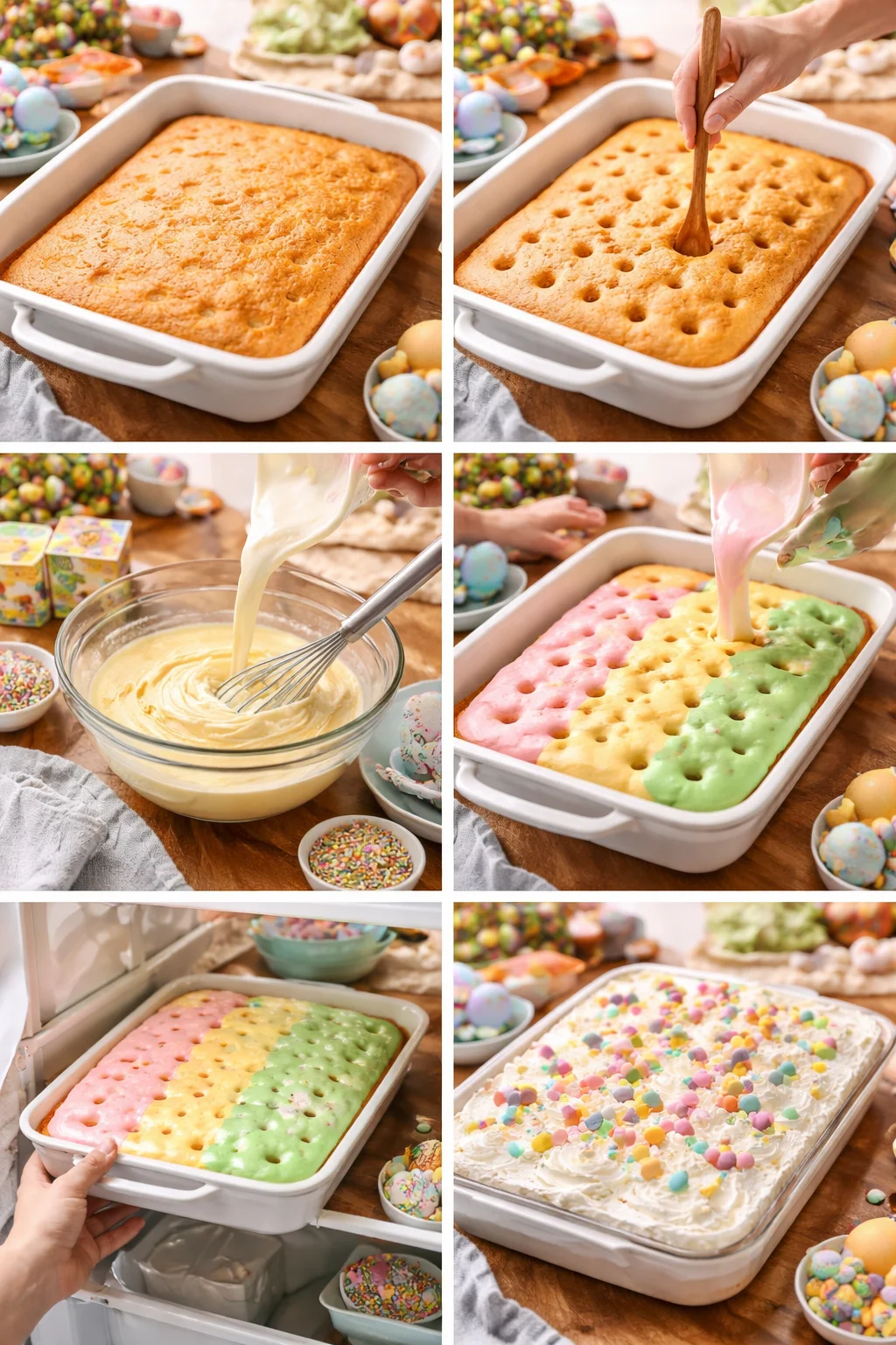 Easter Poke Cake