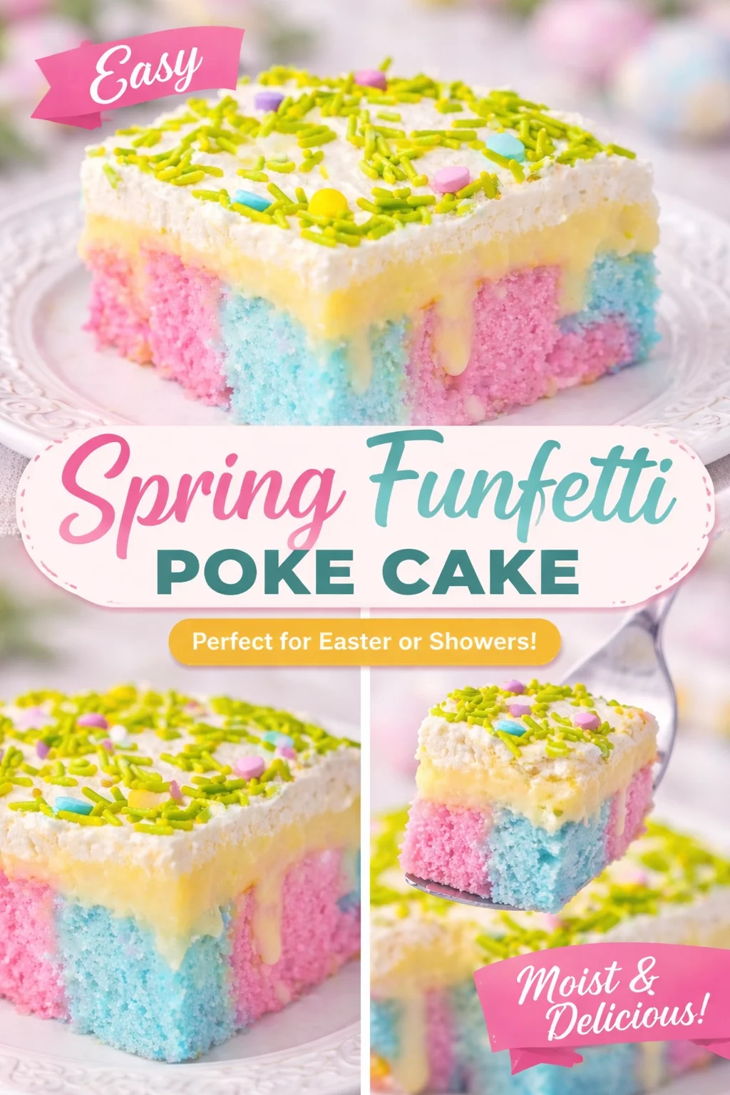 Easter Poke Cake