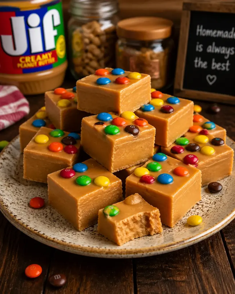 EASY PEANUT BUTTER FUDGE