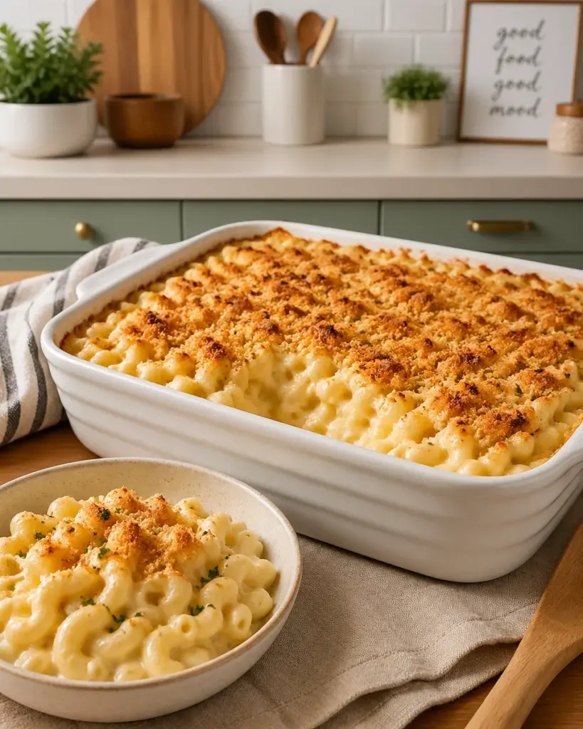 extra creamy mac and cheese