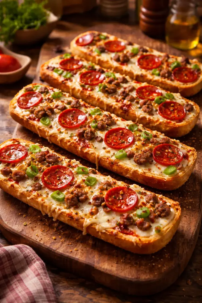 FRENCH BREAD PIZZA