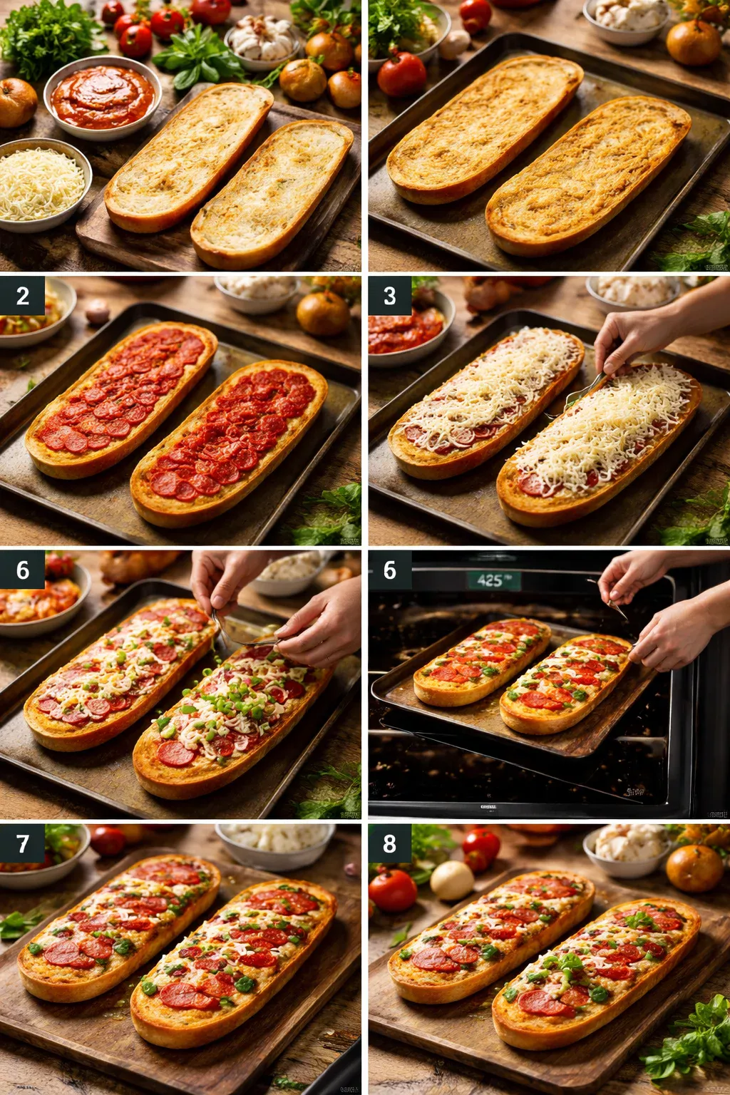 FRENCH BREAD PIZZA