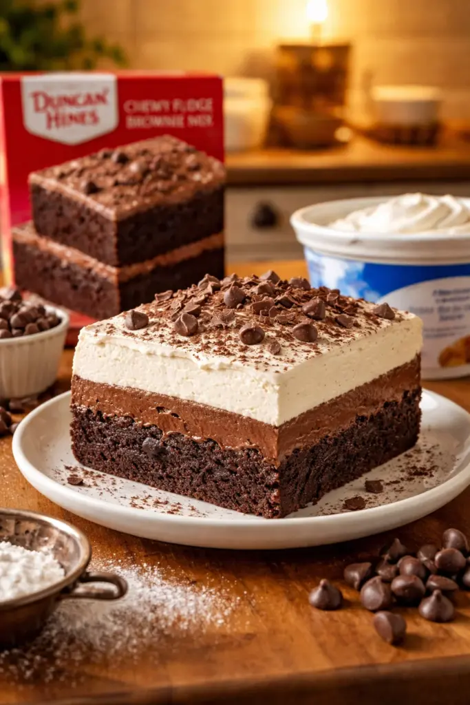 FRENCH SILK BROWNIES