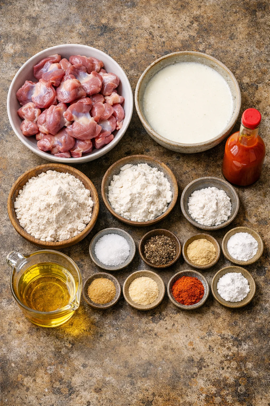 Fried Chicken Gizzards