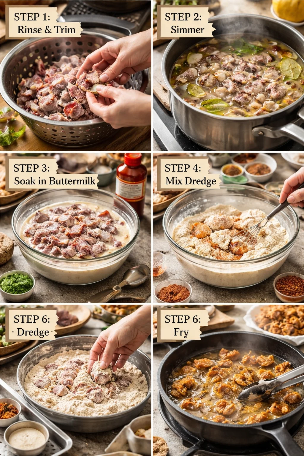 Fried Chicken Gizzards