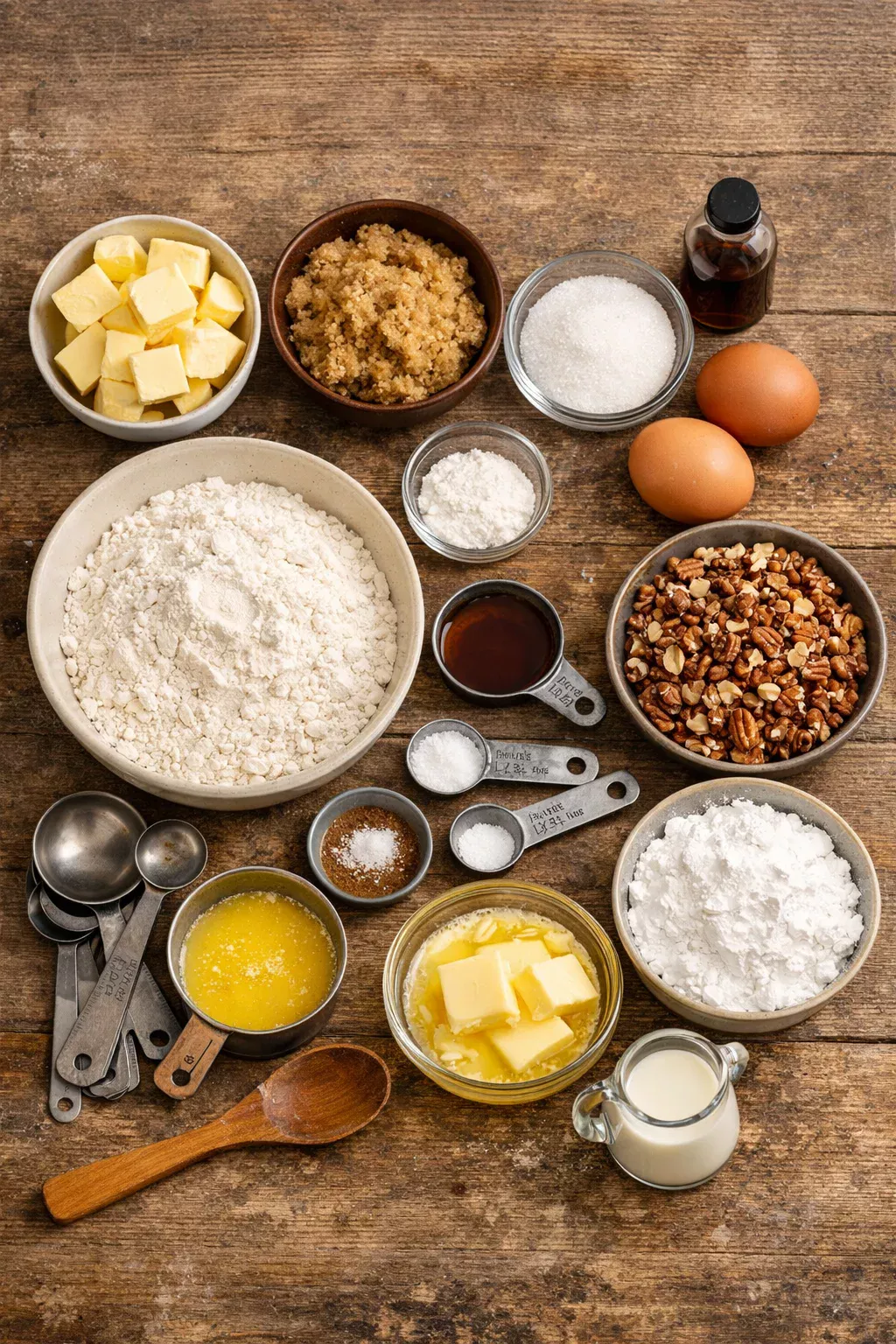 FROSTED BROWN SUGAR PECAN COOKIES