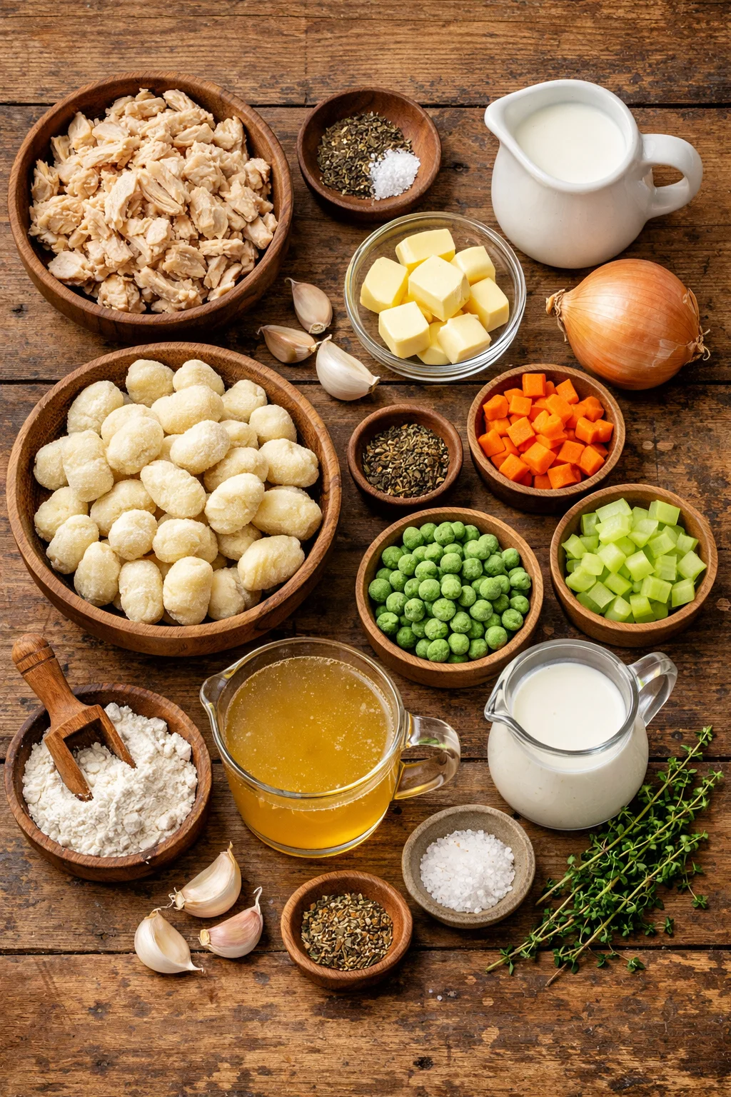 GNOCCHI CHICKEN POT PIE